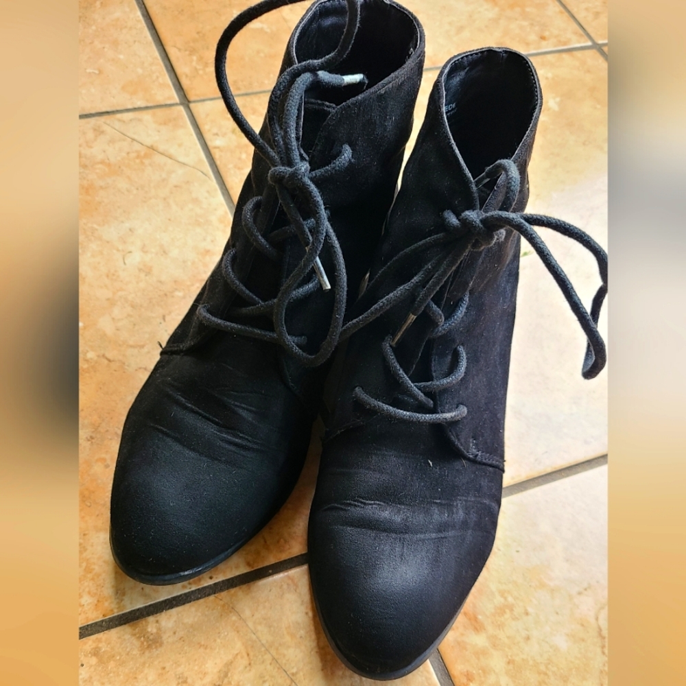 Black booties